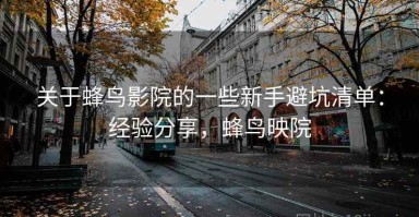 关于蜂鸟影院的一些新手避坑清单：经验分享，蜂鸟映院