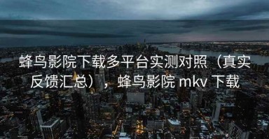 蜂鸟影院下载多平台实测对照（真实反馈汇总），蜂鸟影院 mkv 下载